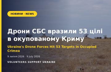 Дрони Сил безпілотних систем вразили 53 цілі в окупованому Криму та на півдні
