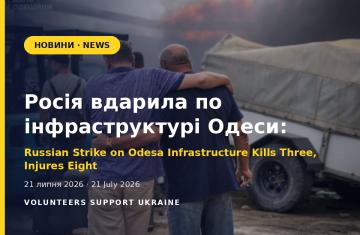 Russian Strike on Odesa Infrastructure Kills Three, Injures Eight
