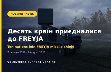 Десять країн приєдналися до протиракетної ініціативи FREYJA