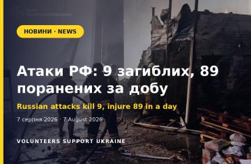 Атаки Росії по Україні: 9 загиблих, 89 поранених за добу — Дніпропетровщина під ударом майже 80 разів