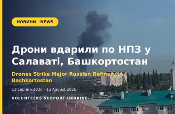 Дрони вдарили по нафтопереробному заводу в Салаваті, Башкортостан