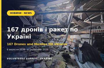 Наймасовіший удар за тиждень: 167 дронів і ракет по 12 областях, Київ і Бориспіль — під прицілом