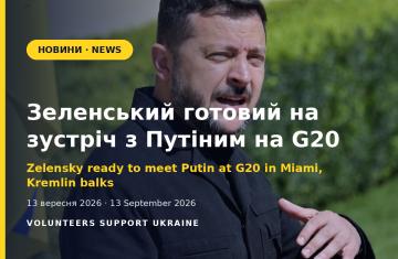 Zelensky Says He Is Ready to Meet Putin at G20 Summit in Miami