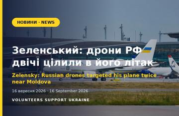 Zelensky: Russian Drones Targeted His Plane Twice Near Moldova