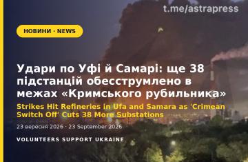 Strikes Hit Refineries in Ufa and Samara as 'Crimean Switch Off' Cuts 38 More Substations