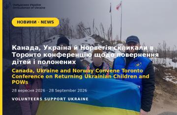 Canada, Ukraine and Norway Convene Toronto Conference on Returning Ukrainian Children and POWs