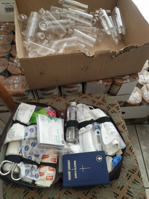 Verbandtrommels voor de militairen