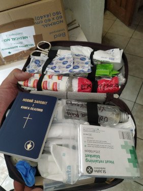 Verbandtrommels voor de militairen
