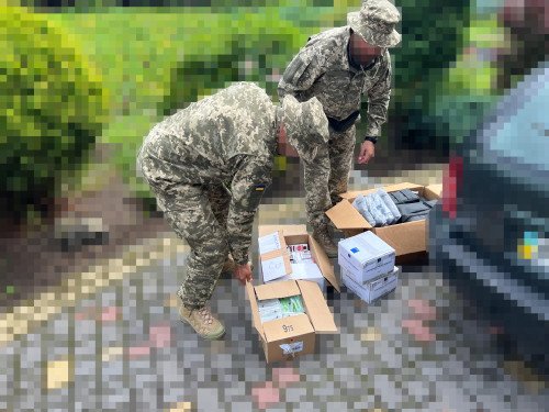 Hulp voor militairen in het oosten van Oekraïne