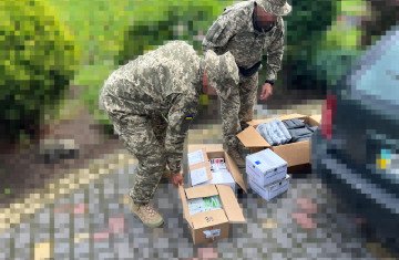 Hulp voor militairen in het oosten van Oekraïne