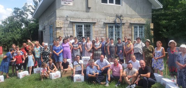 Reise in die Region Donezk
