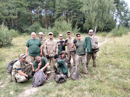 Hulp voor militairen in de regio Donetsk