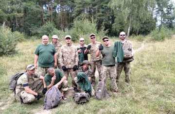 Hulp voor militairen in de regio Donetsk