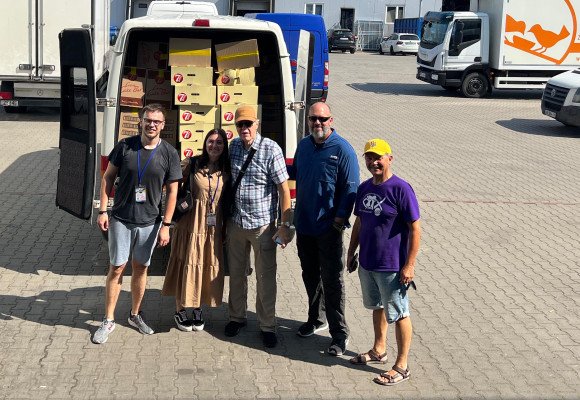 Eine Reise nach Polen für humanitäre Hilfe