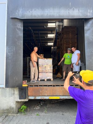 Eine Reise nach Polen für humanitäre Hilfe