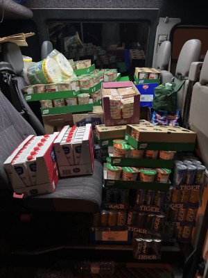 Eine Reise nach Polen für humanitäre Hilfe