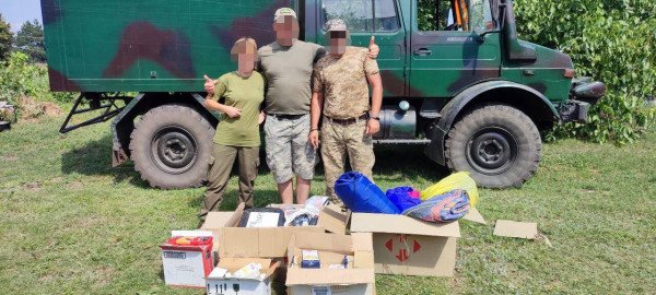 Hilfe für die ukrainische Armee im Brennpunkt im Süden