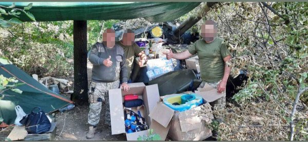 Hilfe für die ukrainische Armee im Brennpunkt im Süden