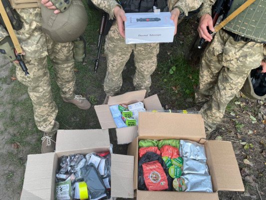 Hilfe für die ukrainische Armee im Brennpunkt im Süden