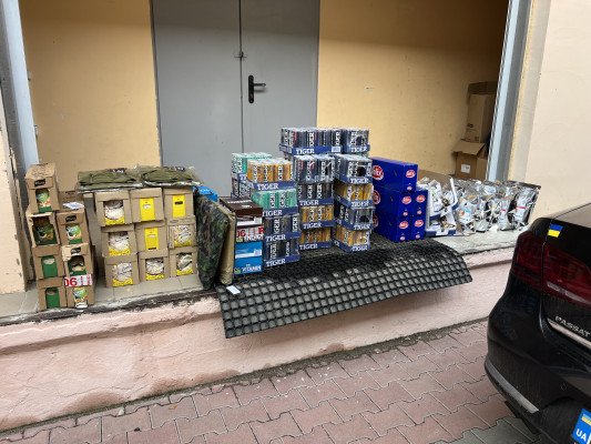 Hulp voor het leger in het zuiden van Oekraïne