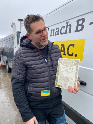 Treffen mit Freiwilligen in Deutschland