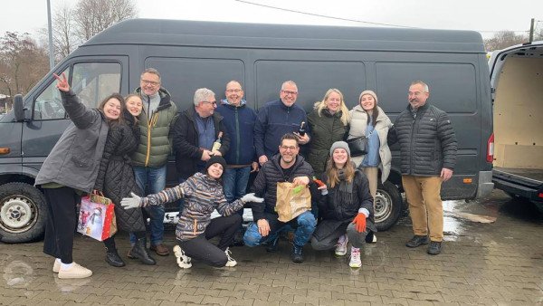 Treffen mit Freiwilligen in Deutschland