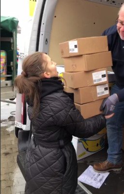 Treffen mit Freiwilligen in Deutschland