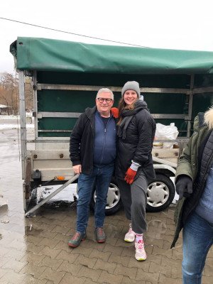 Treffen mit Freiwilligen in Deutschland