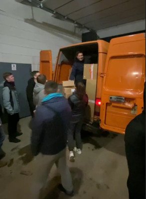 Treffen mit Freiwilligen in Deutschland