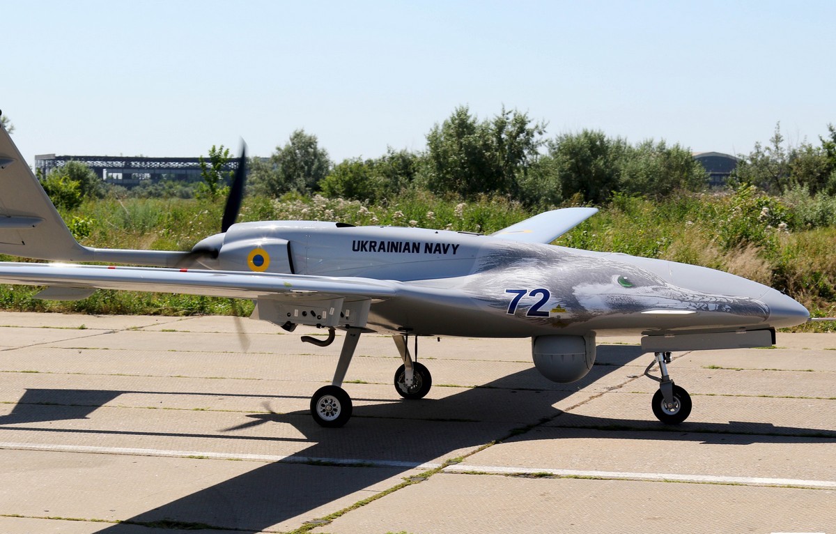 Український розвідувальний безпілотник Bayraktar TB2