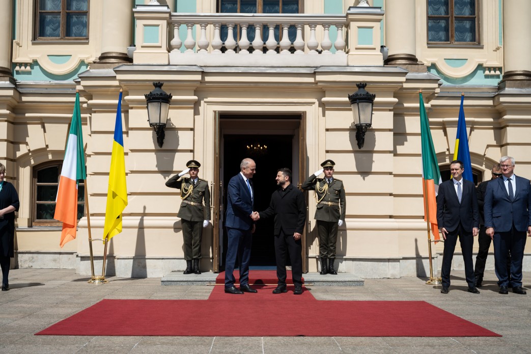 Зустріч Президента України з прем'єр-міністром Ірландії у Києві