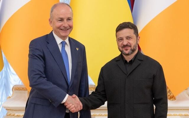 Зустріч ірландського прем'єра з українським президентом у Києві