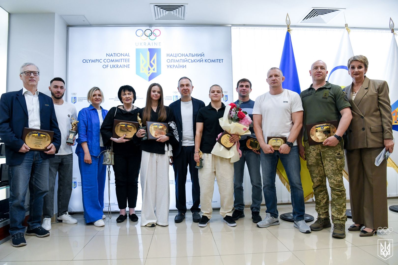 Церемонія нагородження найкращих спортсменів і тренерів у Національному олімпійському комітеті України