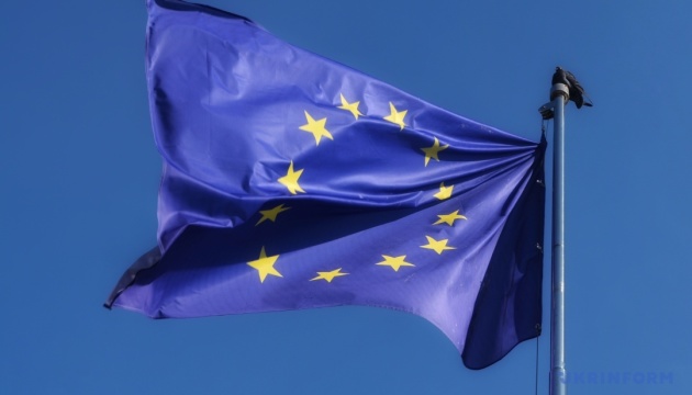 Люди, які виїхали з України, на прикордонному переході в Медиці, Польща