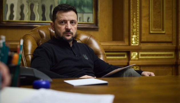 Володимир Зеленський під час роботи в Києві