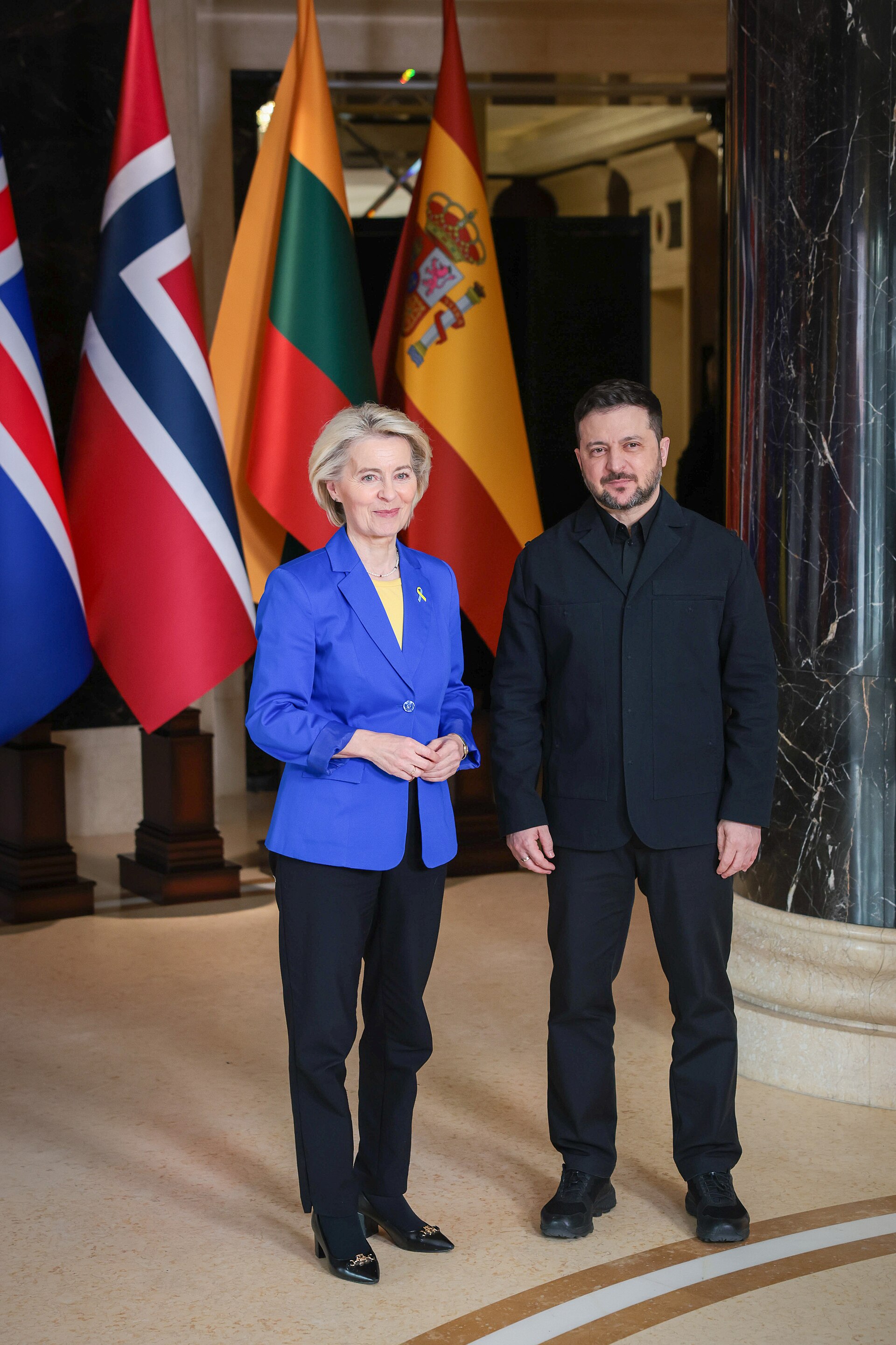 President Volodymyr Zelensky speaks at the NATO summit in Ankara