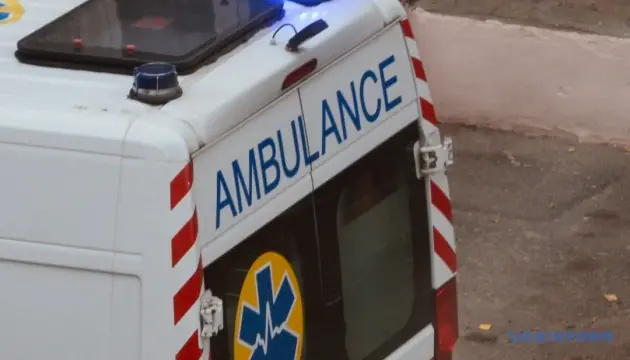An ambulance at the scene of a strike (illustrative photo)