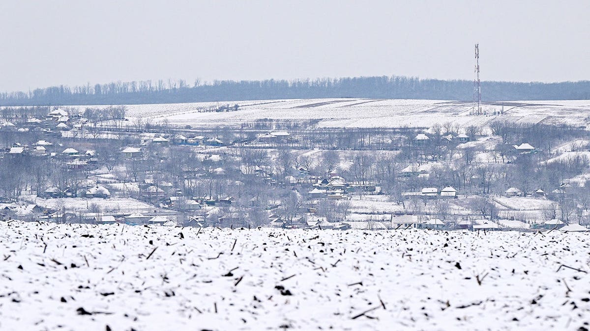 The Moldova–Ukraine border area where the airspace violation was recorded