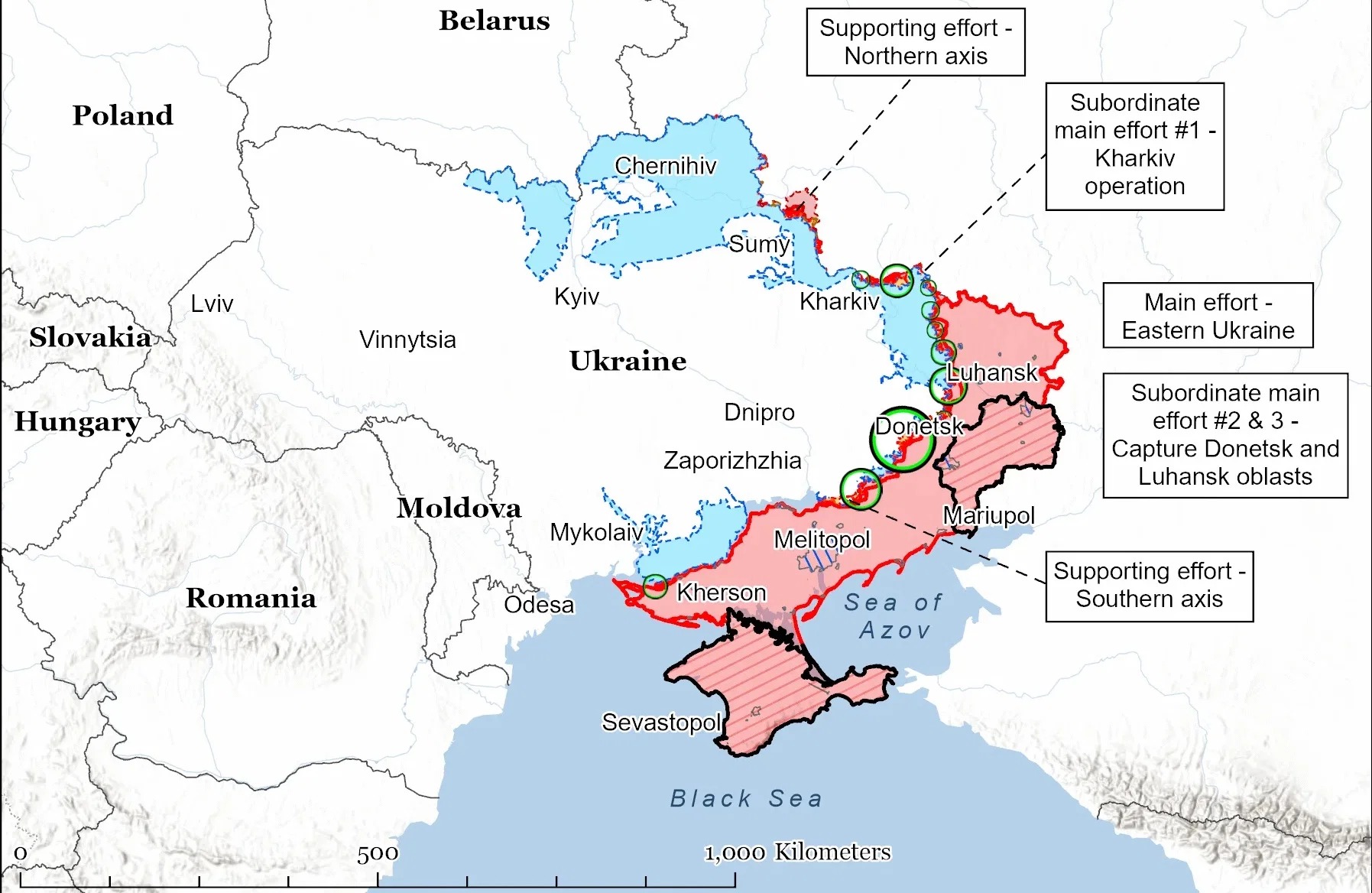 ISW map: general assessment of the front as of Sept. 27, 2026