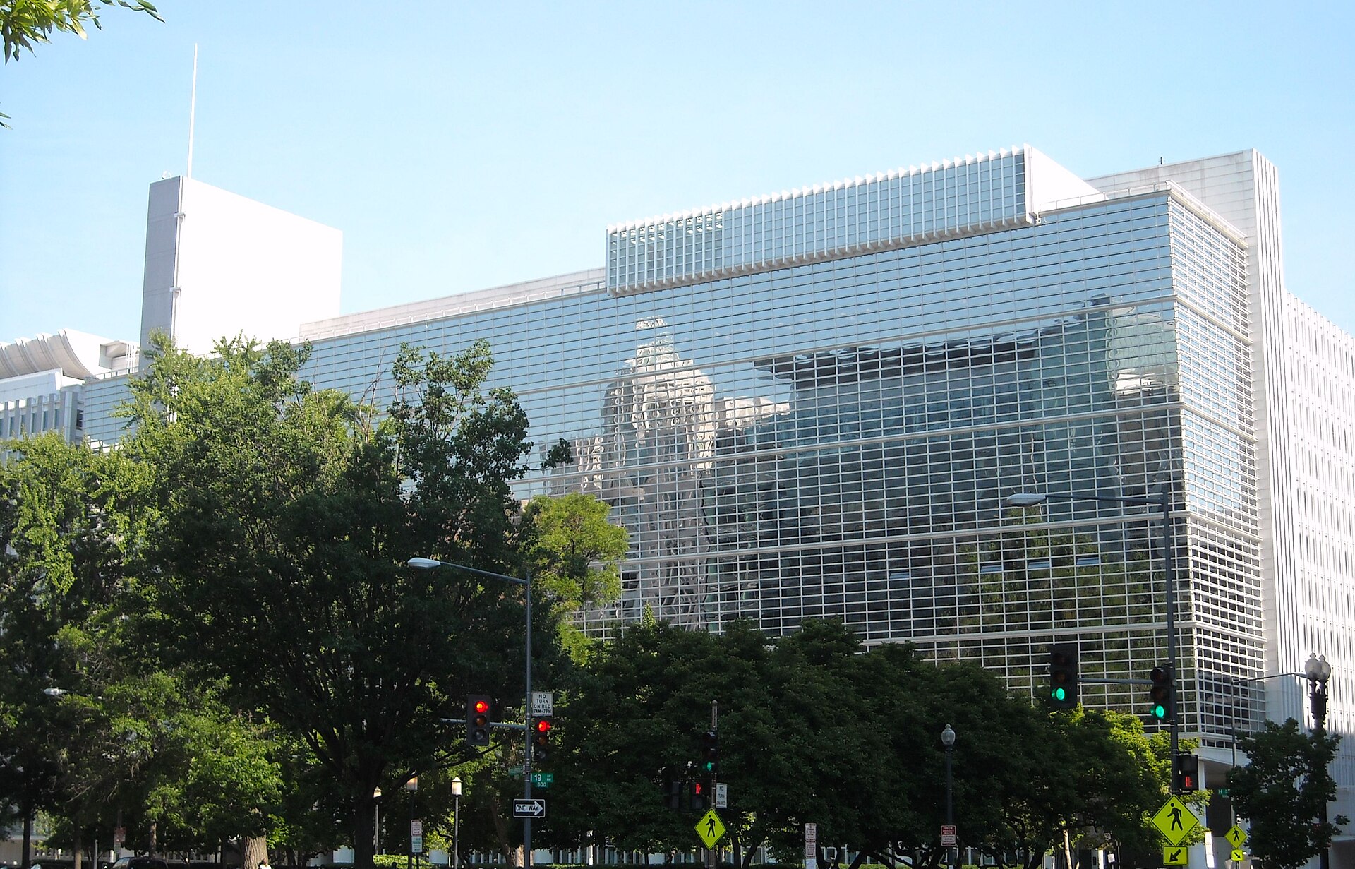World Bank building, exterior view