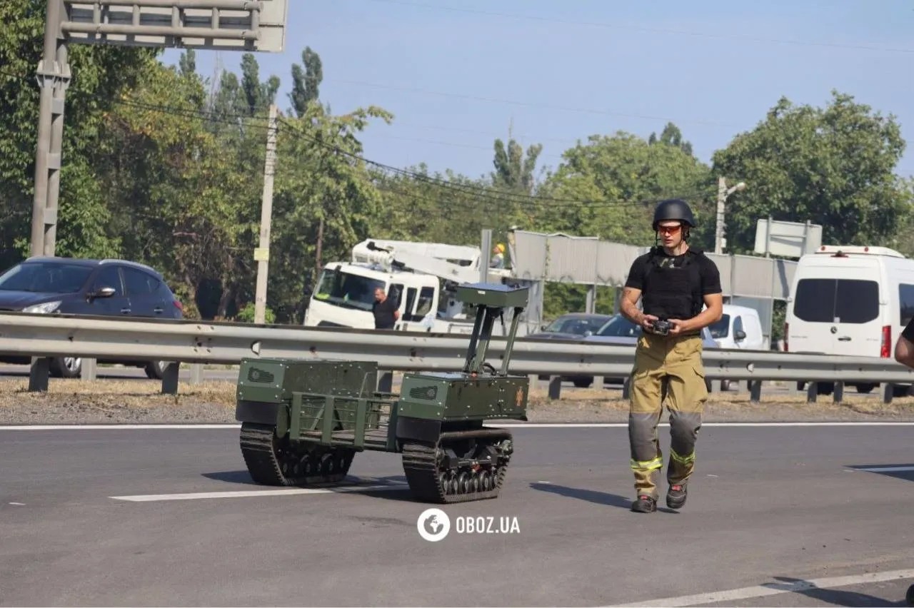 Ліквідація наслідків вибуху боєприпасів
