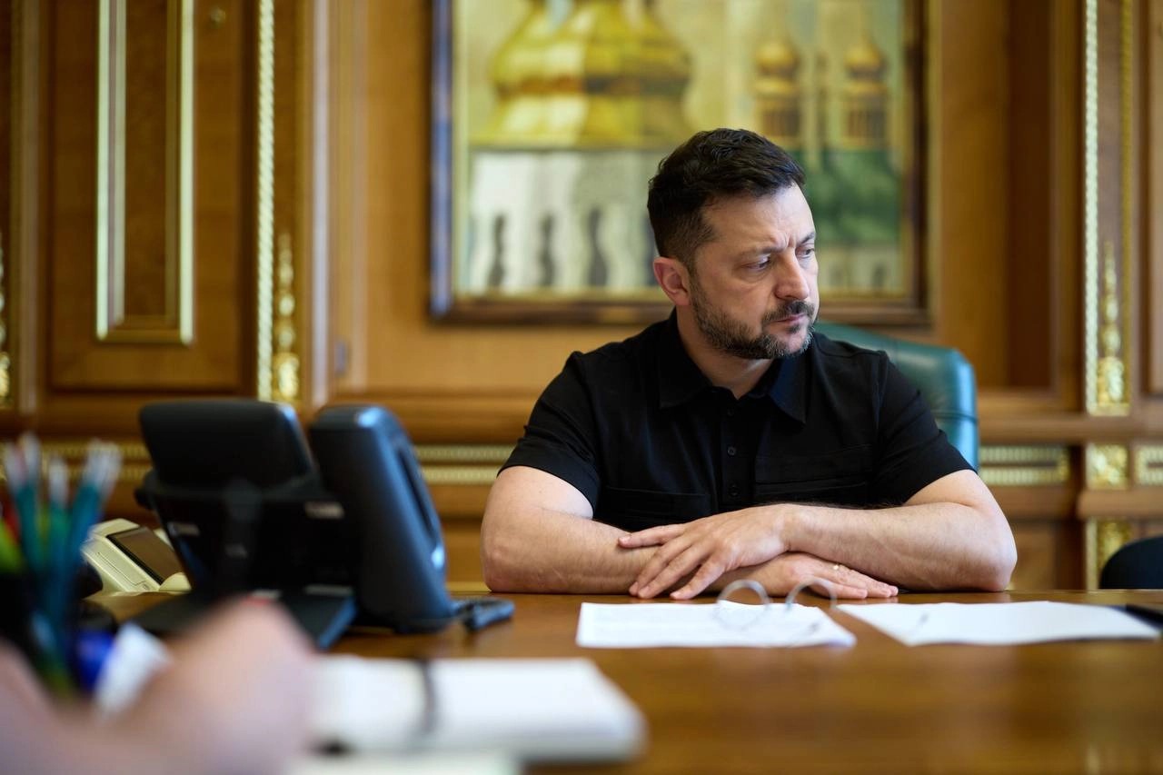 President Volodymyr Zelensky