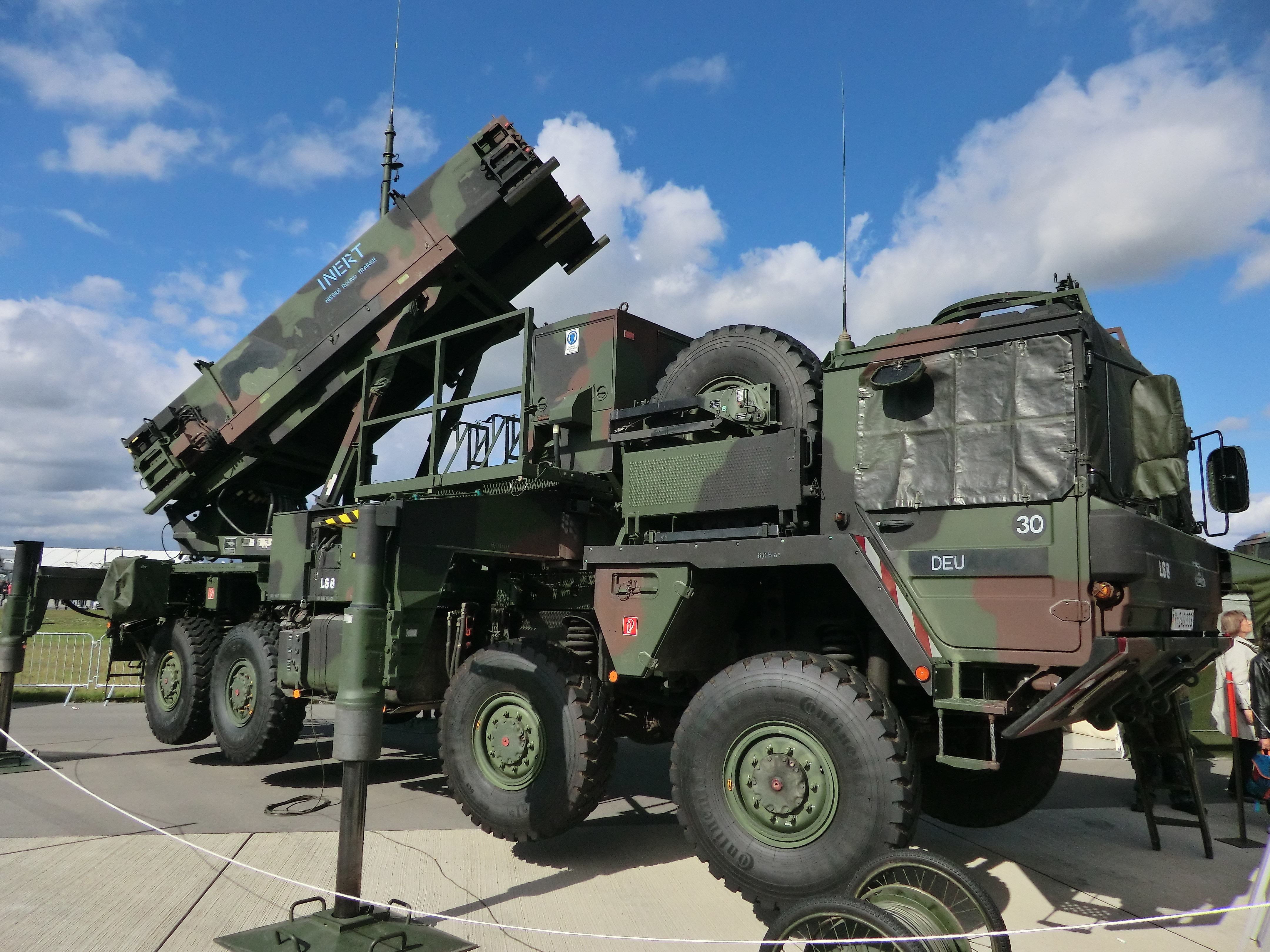 Пускова установка системи Patriot — системи, яку наразі вважають єдиним ефективним захистом України від російських балістичних ракет