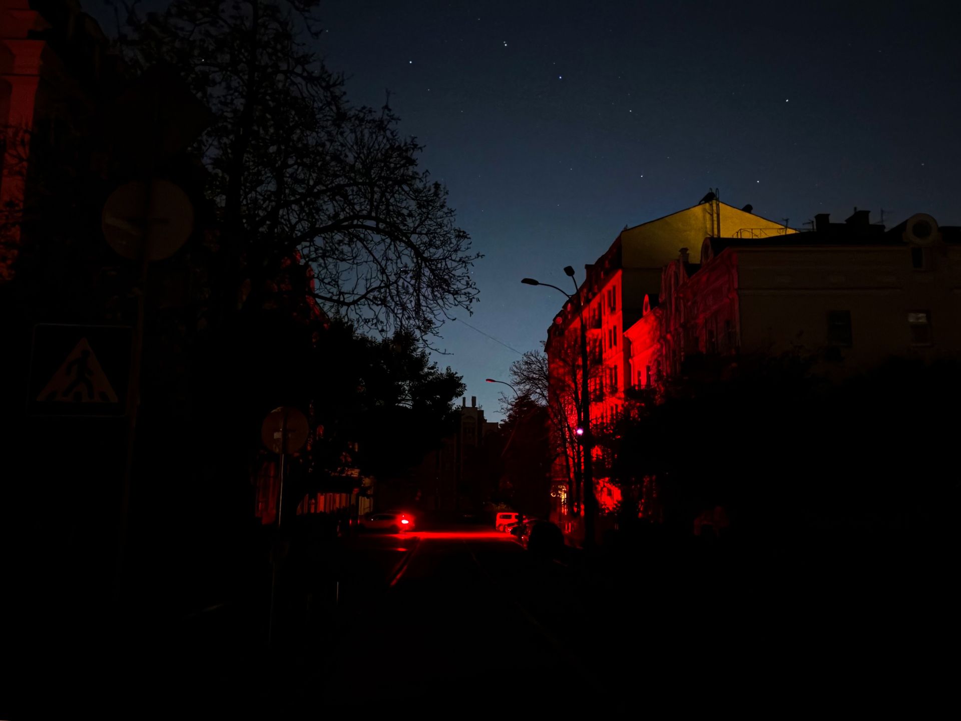Kyiv in darkness after the attack on energy infrastructure on 8 October