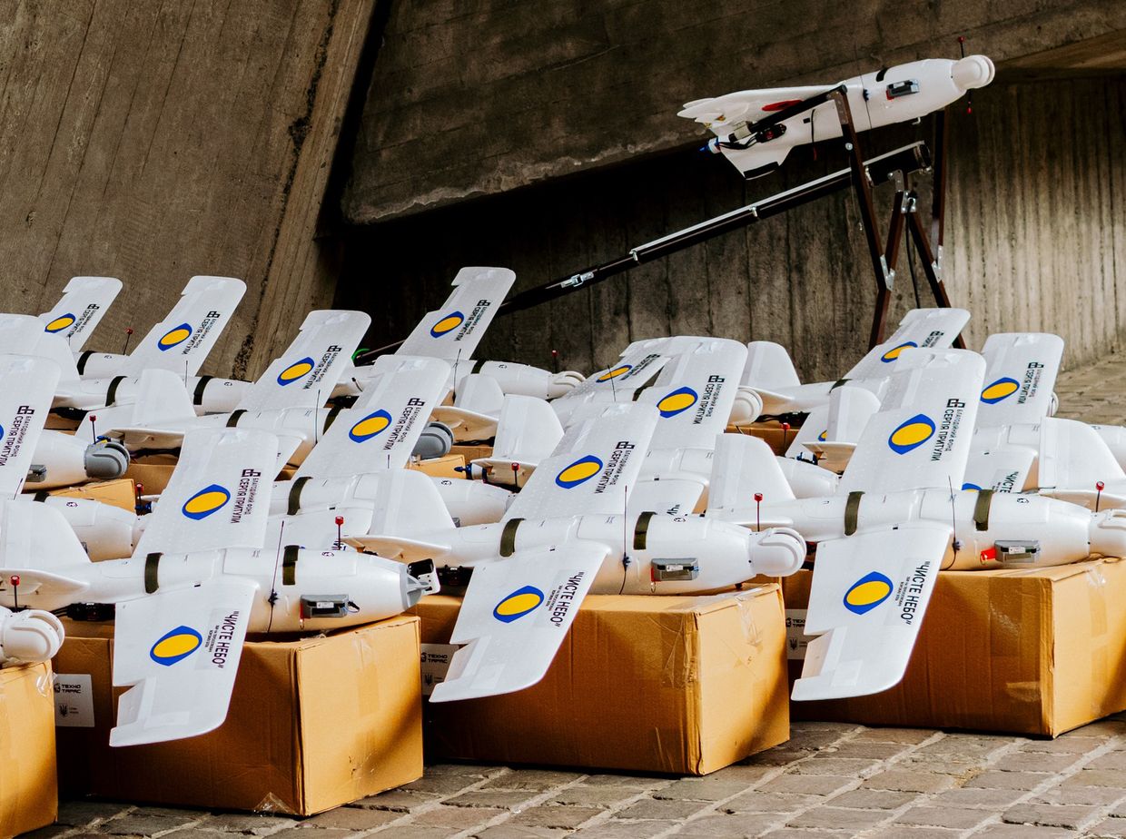 Interceptor drones funded by the Prytula Foundation, illustrative photo