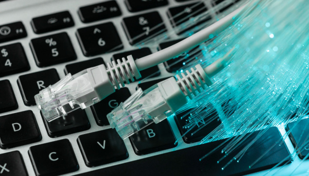 Network cables and a keyboard (illustrative photo)