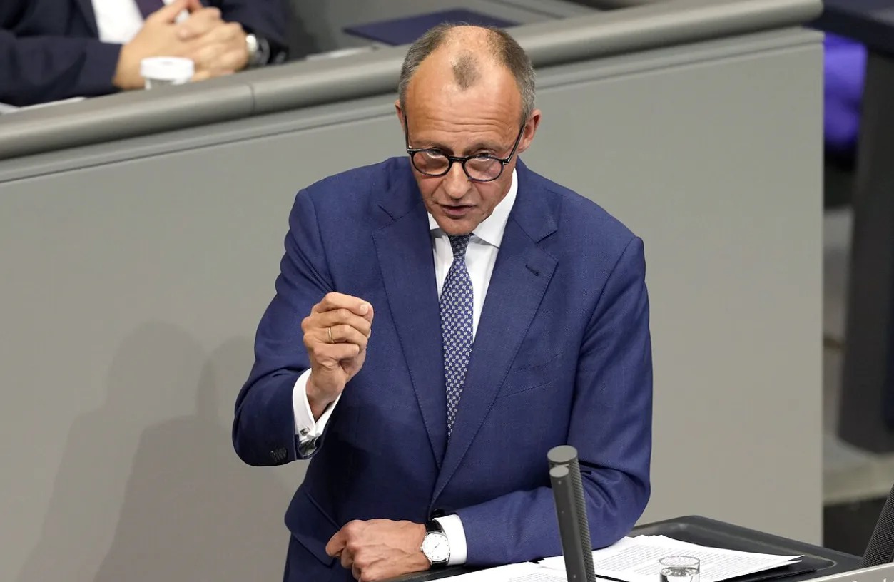 Friedrich Merz in the Bundestag, archive photo
