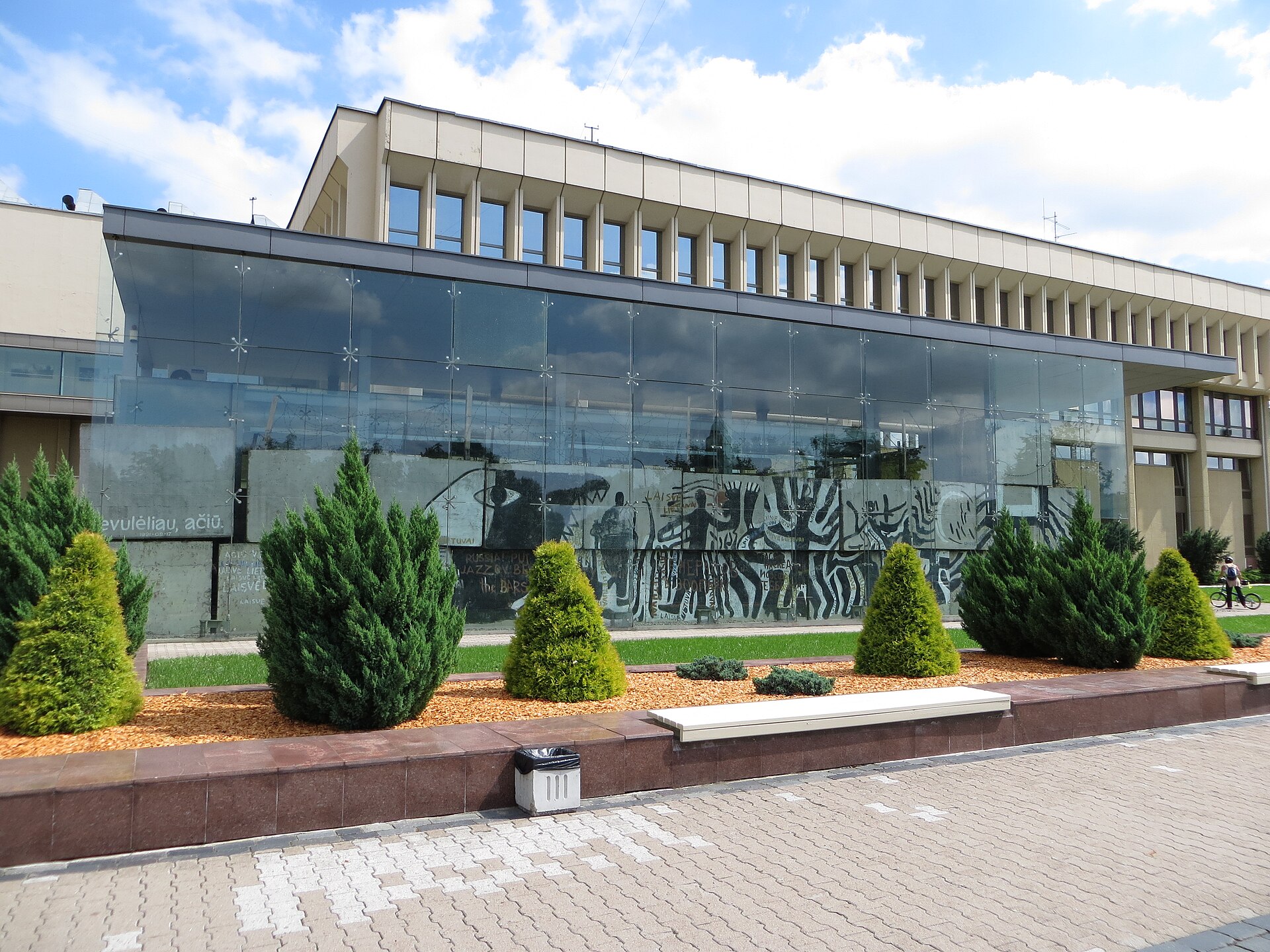 Illustrative photo: the Seimas, Lithuania's parliament, in Vilnius. The proposal still needs a parliamentary vote